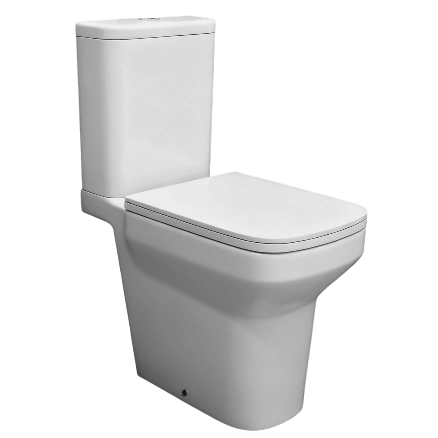 Унитаз Joki Ventus JK7032005 напольный, безободковый, с сиденьем микролифт, цвет белый