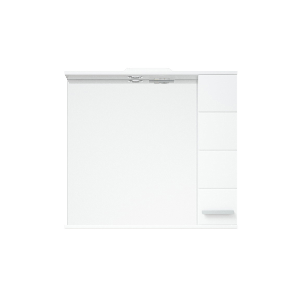 Мебель для ванной Corozo Денвер Z2 80, цвет белый