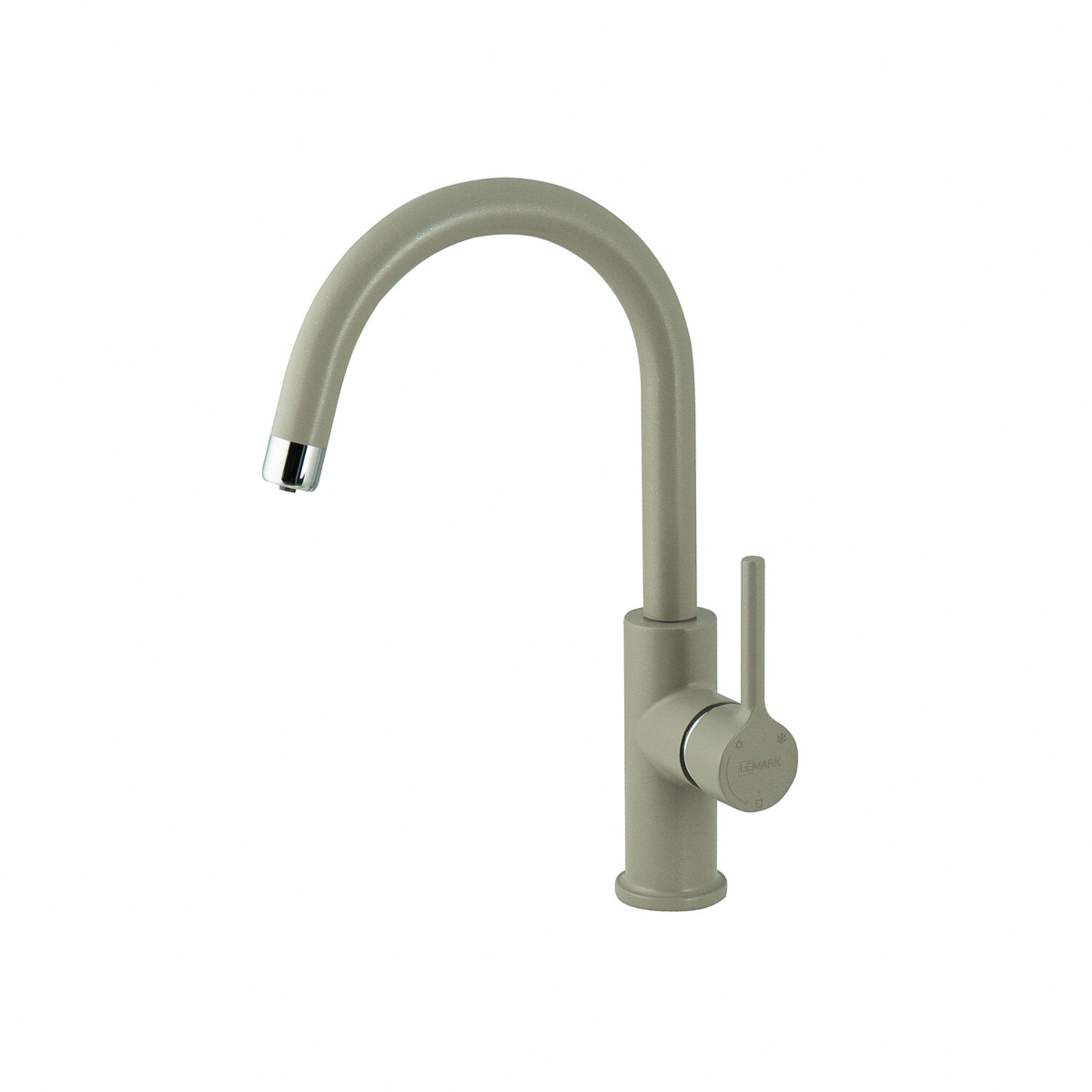 Смеситель Lemark Comfort LM3073PGR для кухни, под фильтр, цвет серый