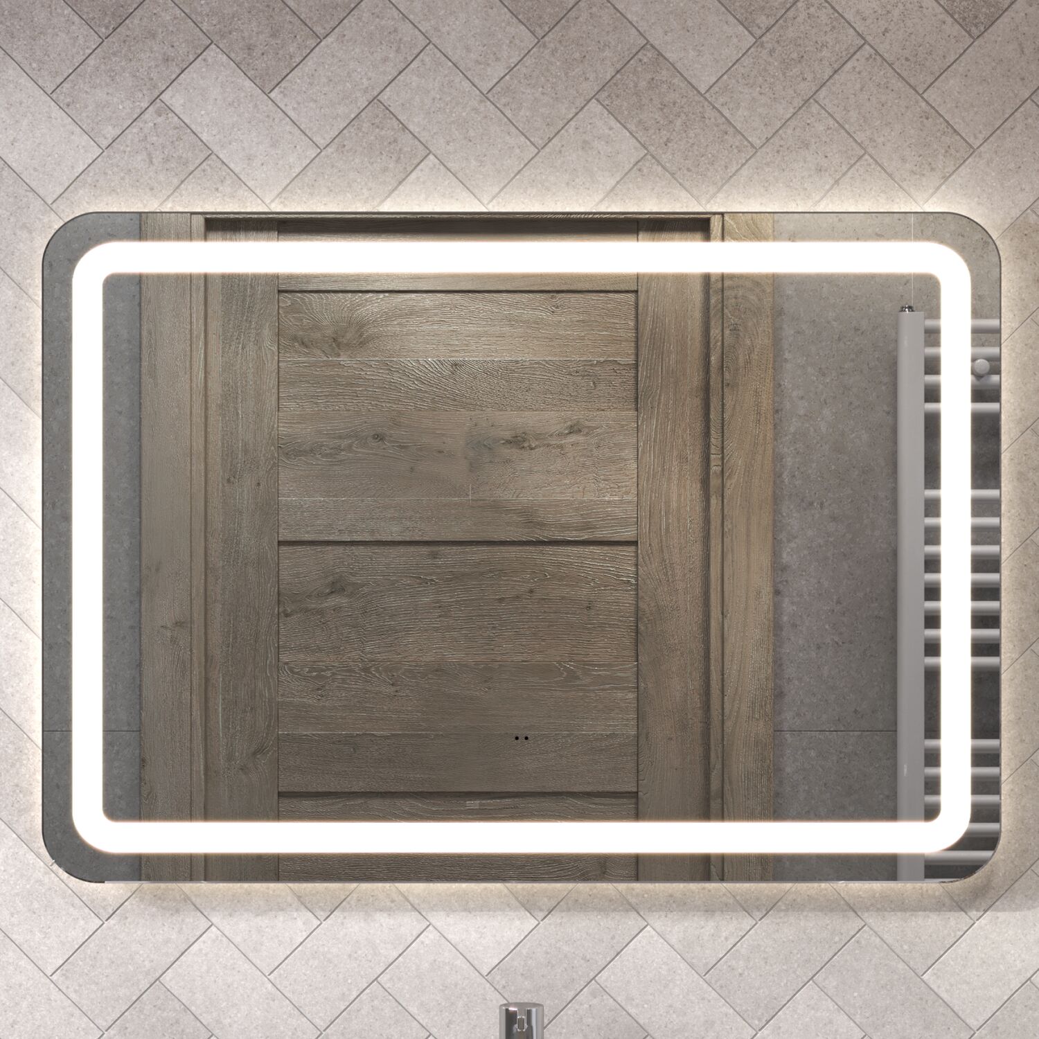 Зеркало Vigo Jess Classic 100x70, с подсветкой