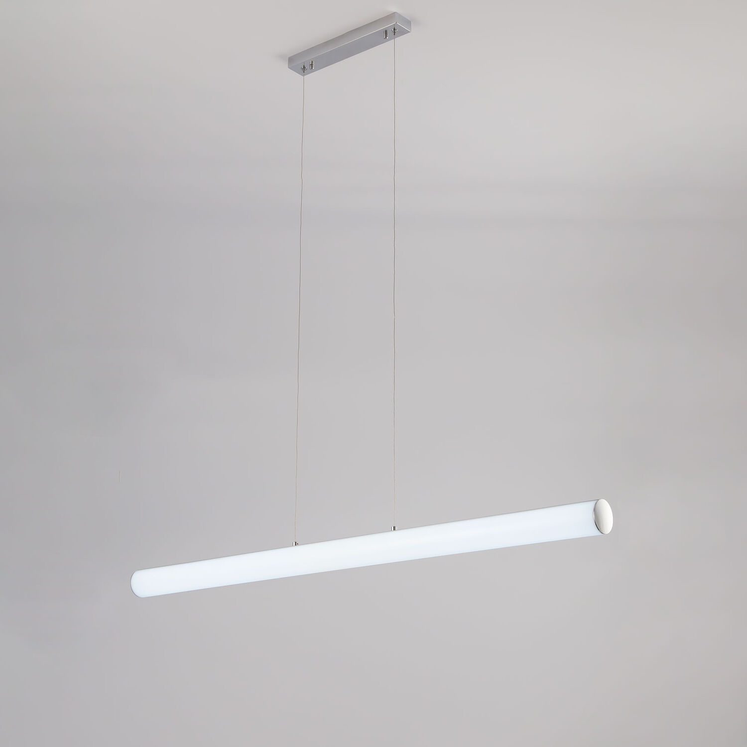 Подвесной светильник Citilux Фауст CL721P36N, арматура хром, плафоны полимер белый - фото 1