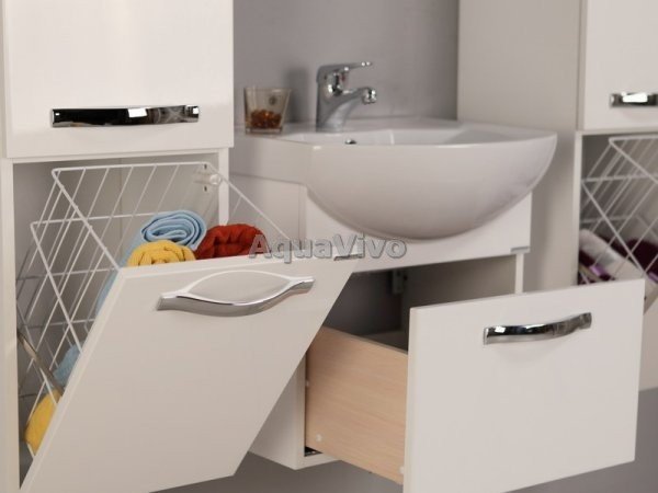 Мебель для ванной Акватон Ария 65 цвет белый