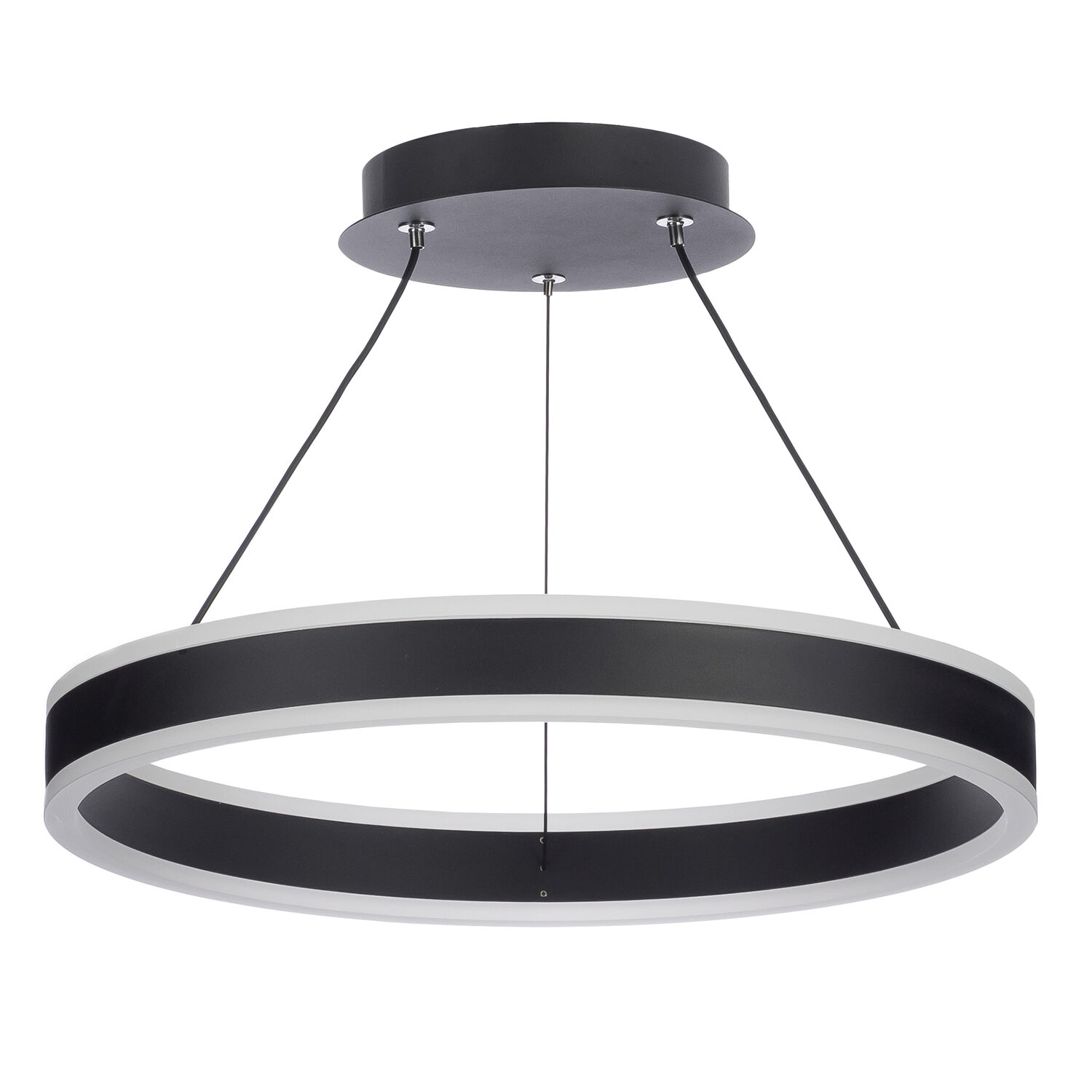 Подвесная люстра Citilux Дуэт CL719401, арматура черная - фото 1