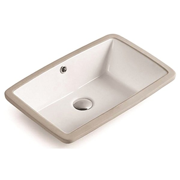 Раковина SantiLine SL-3004 встраиваемая, 55x40 см, цвет белый