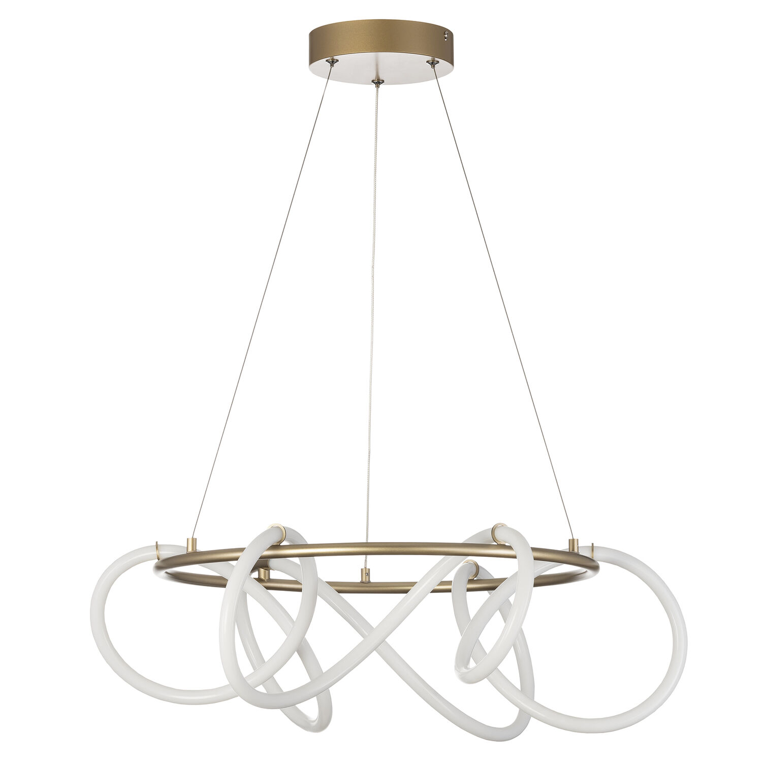 Подвесная люстра Citilux Eva CL210132, арматура золото матовое - фото 1