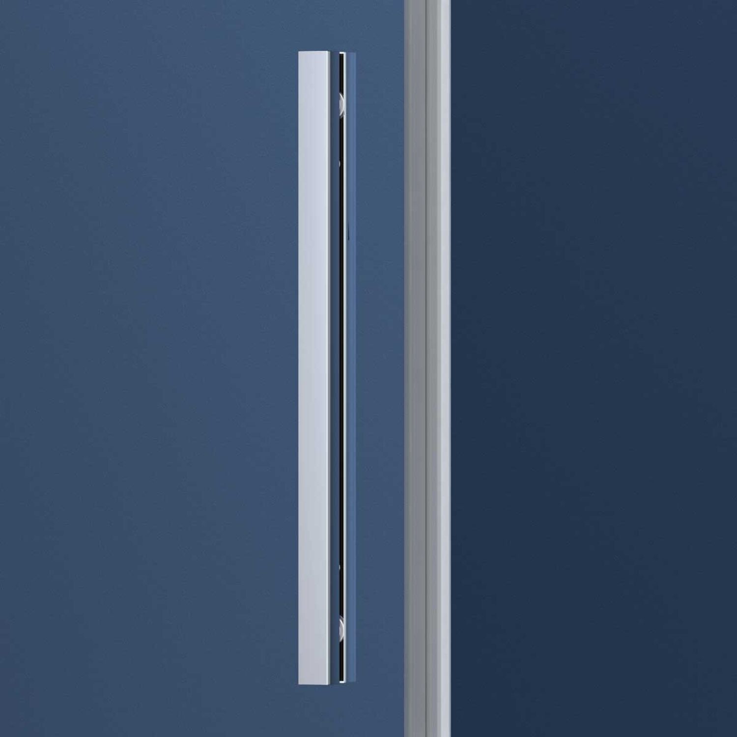 Душевая дверь Vincea Soft VDS-3SO 140x195, стекло прозрачное, профиль черный - фото 1