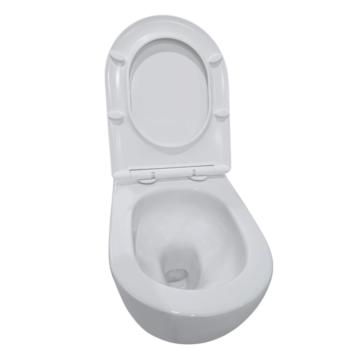 Унитаз Joki Stella XL T JK5751037 подвесной, безободковый, смыв торнадо, с сиденьем микролифт, цвет белый глянец