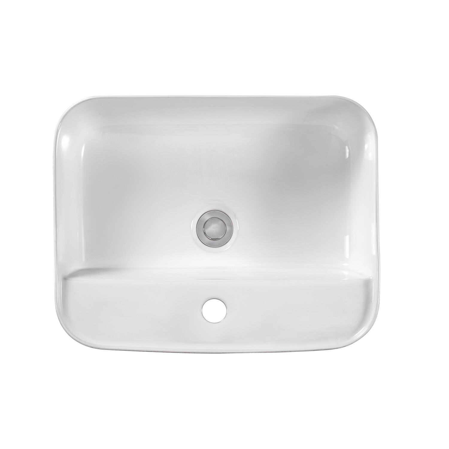 Раковина Акватек Вега AQ5506-MW накладная, 50x40 см, цвет белый матовый - фото 1