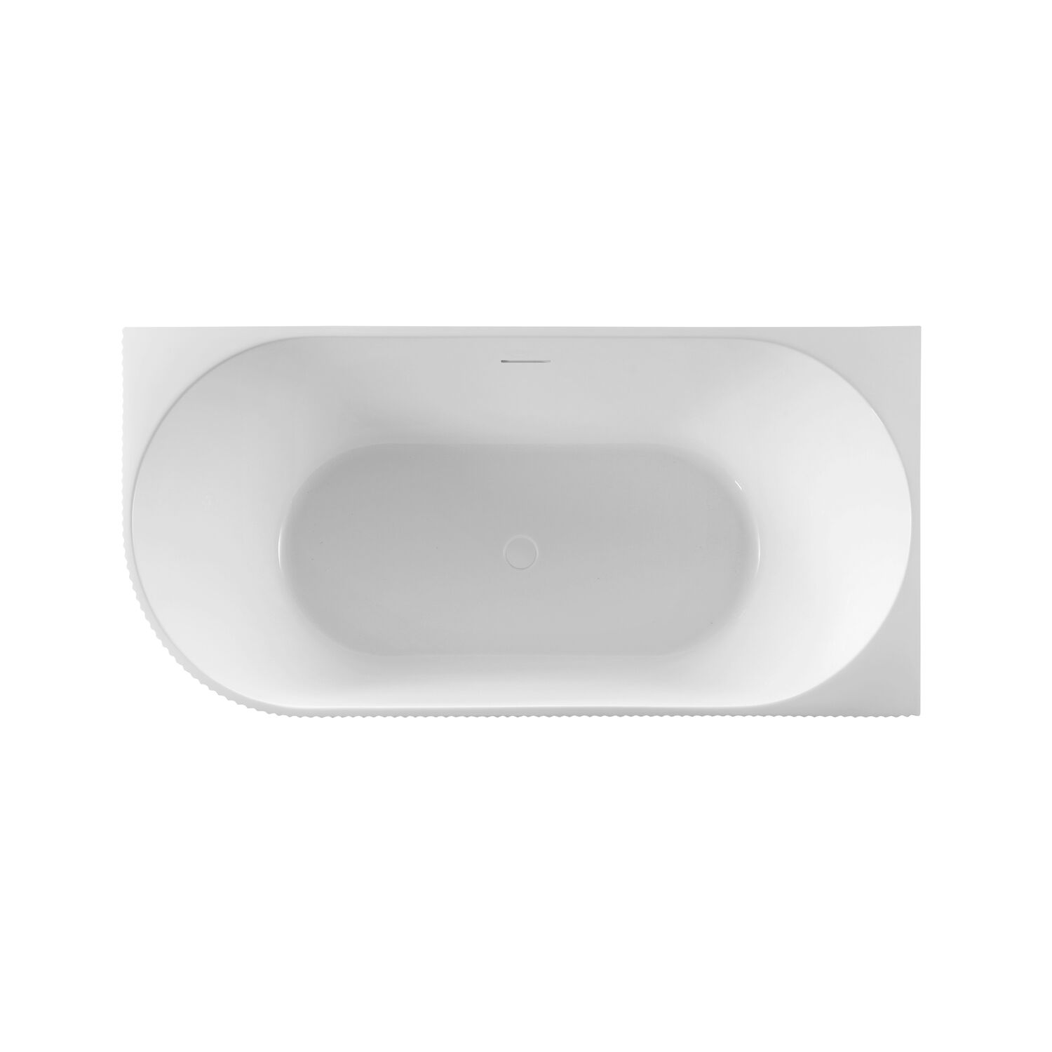 Ванна Vincea VBT-428-1700R 170x80 акриловая, правая, цвет белый - фото 1