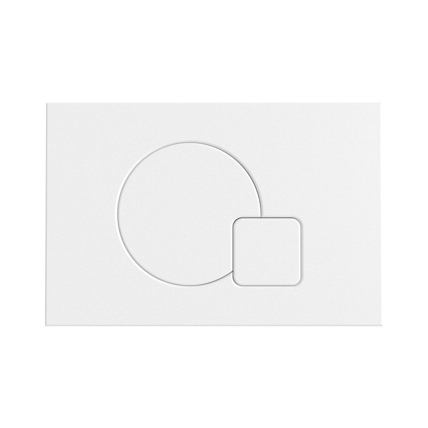 Кнопка смыва JOKI Astra JK024540WM цвет белый матовый, пластик (подходит ТОЛЬКО для инсталляций и бачков JOKI)