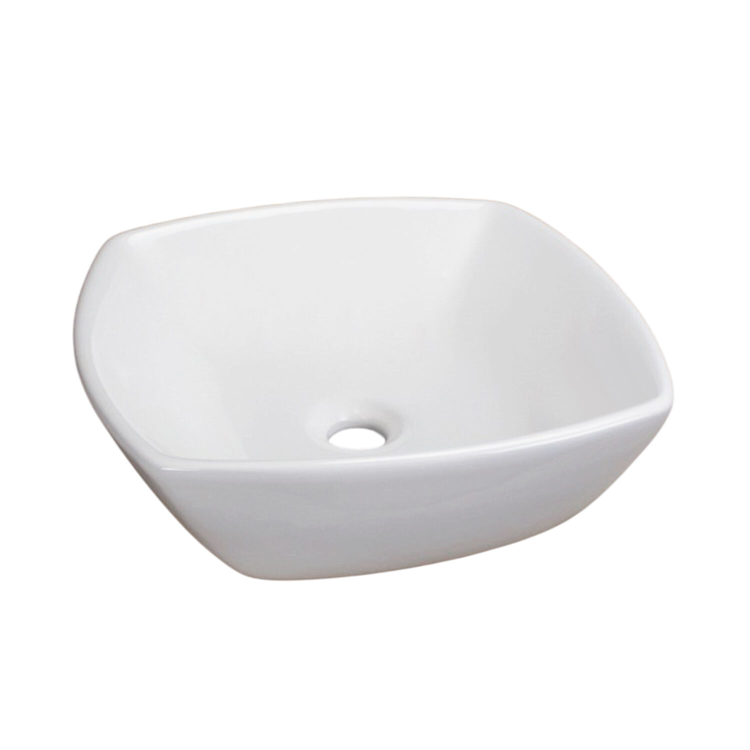Раковина JOKI Ventus JK7014074 накладная, 43x43 см, цвет белый
