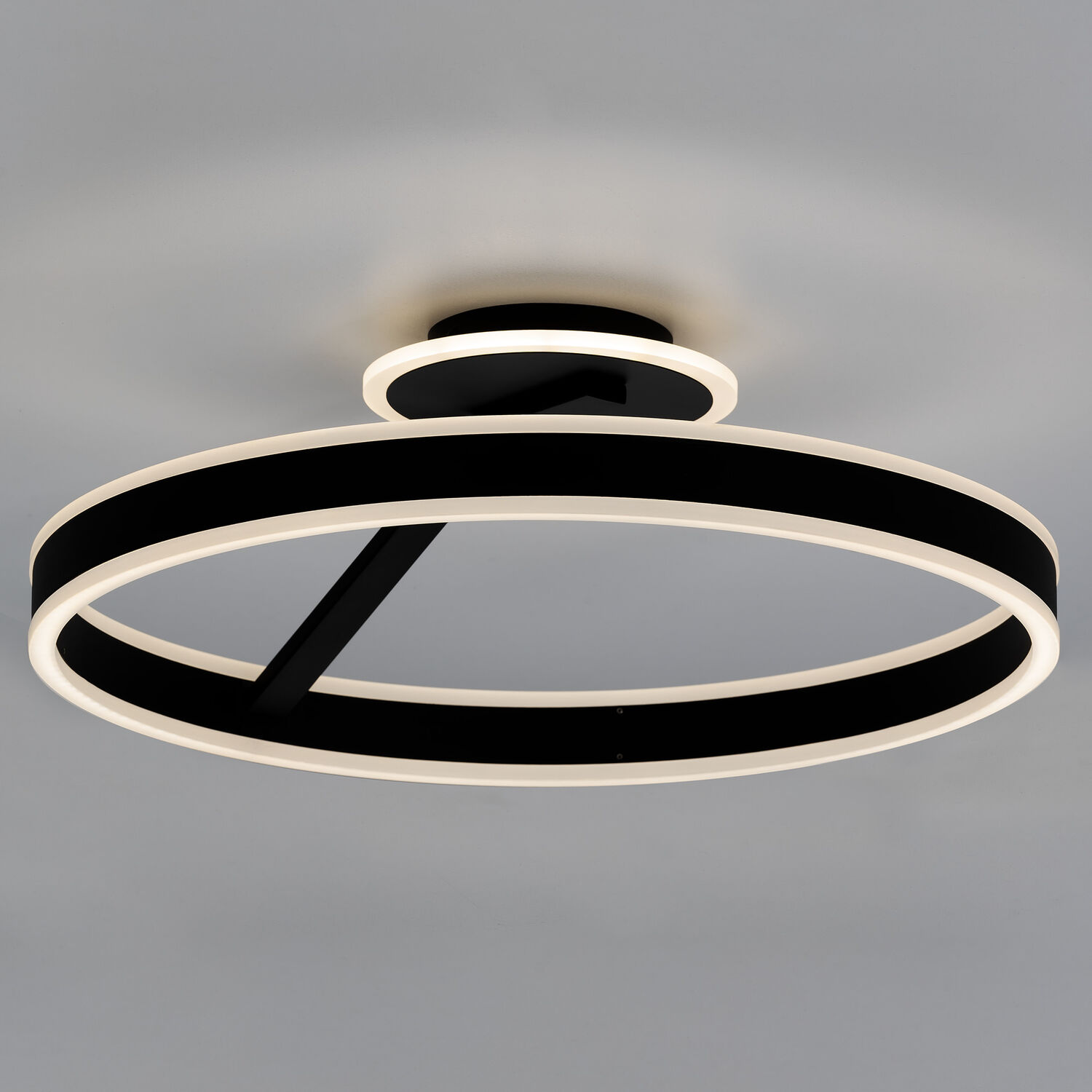 Потолочная люстра Citilux Дуэт CL719751, арматура черная - фото 1