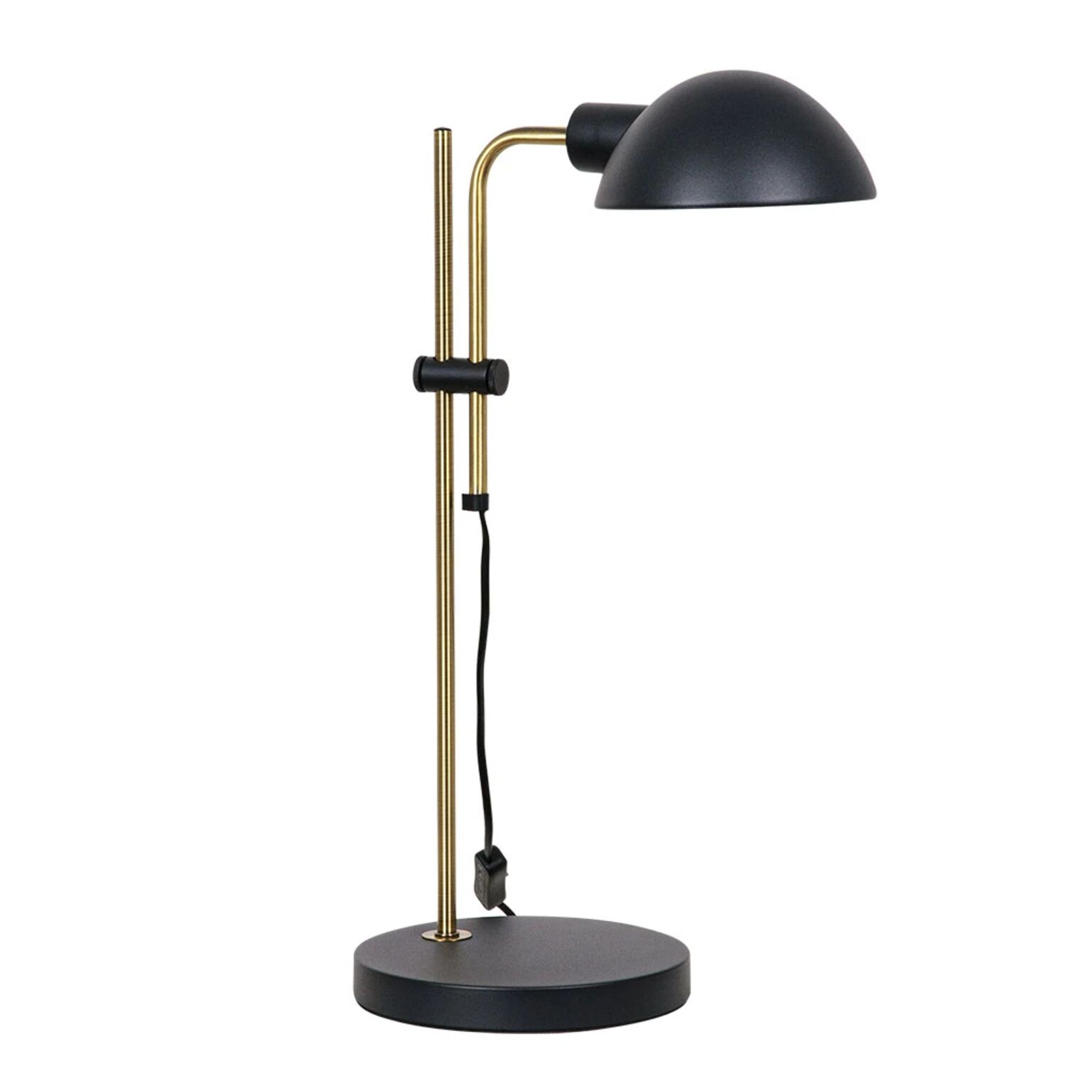 Декоративная настольная лампа Arte Lamp Zetta A7055LT-1BK, арматура черный, плафон металл черный