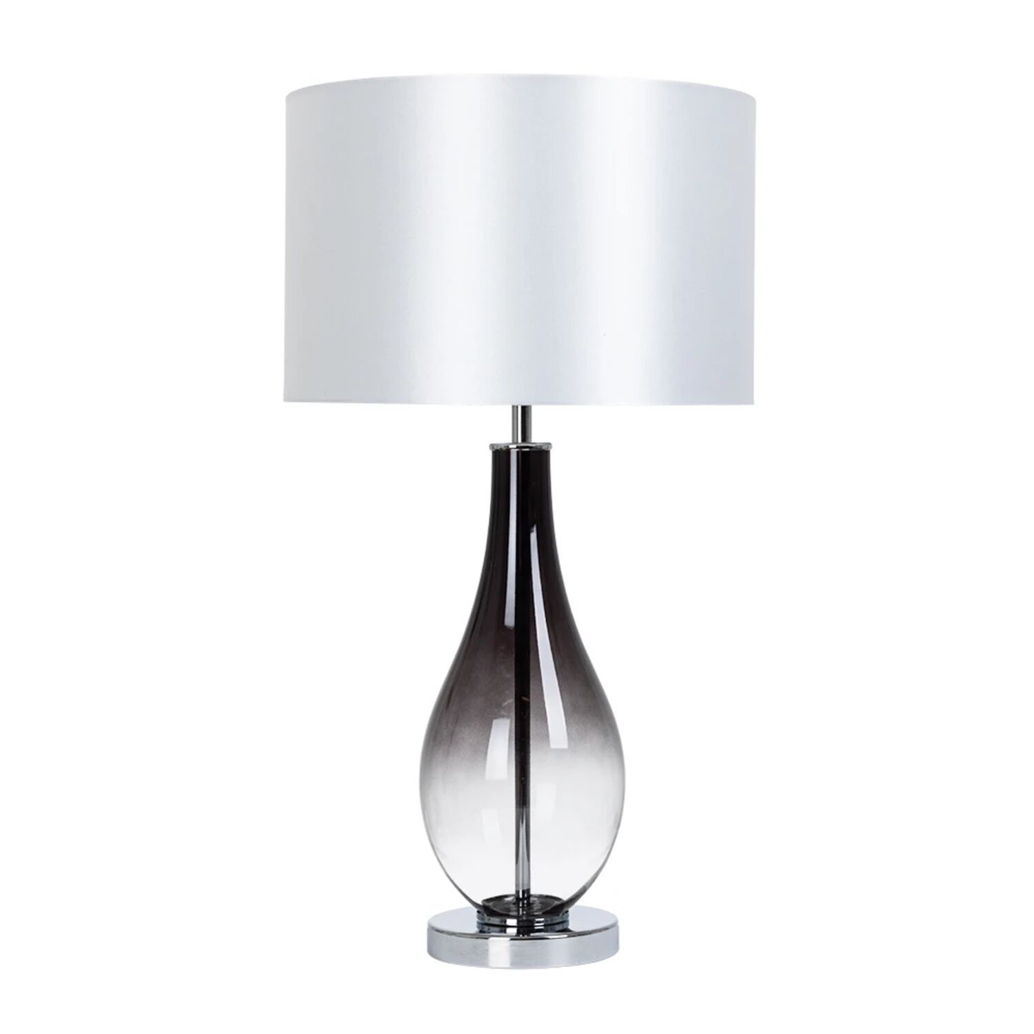 Декоративная настольная лампа Arte Lamp Naos A5043LT-1BK, арматура черная, плафон ткань белая