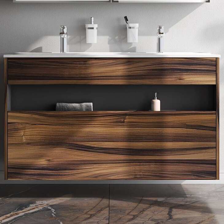 Тумба под раковину AM.PM Func 120, цвет дуб крафт - фото 1