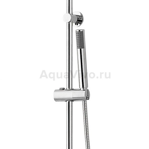 Душевая стойка RGW Shower Panels SP-21 с верхним душем и термостатическим смесителем, цвет хром