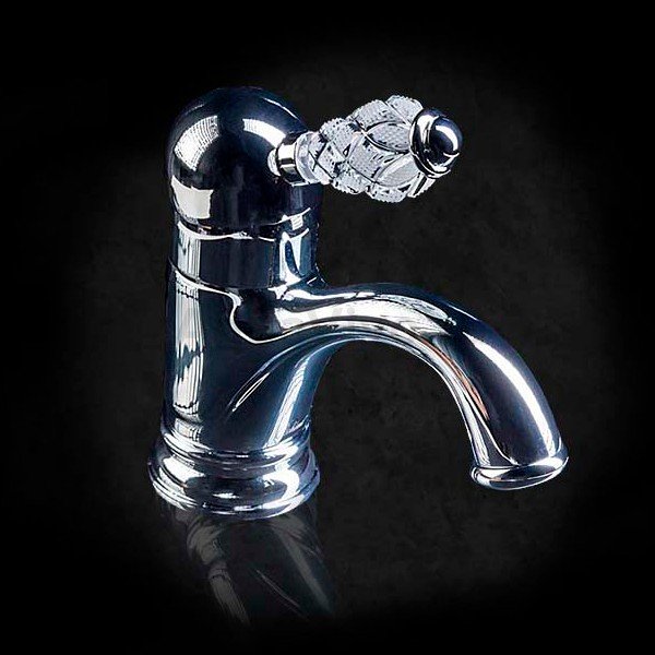 Смеситель Boheme Luxury Crystal 261-CRST для раковины - фото 1