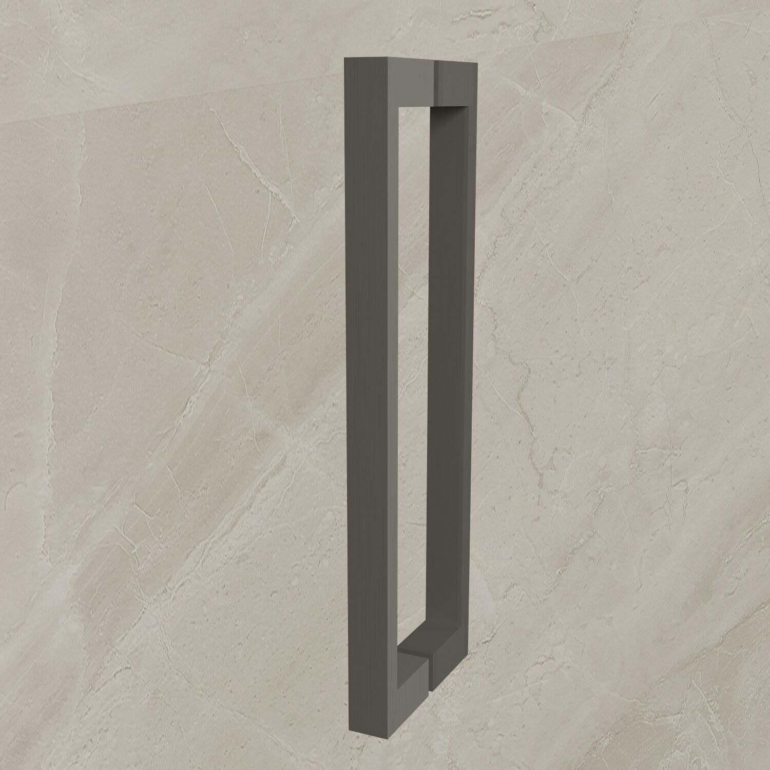 Душевая дверь Vincea Extenza VDP-4EX 100x195, стекло прозрачное, профиль вороненая сталь - фото 1