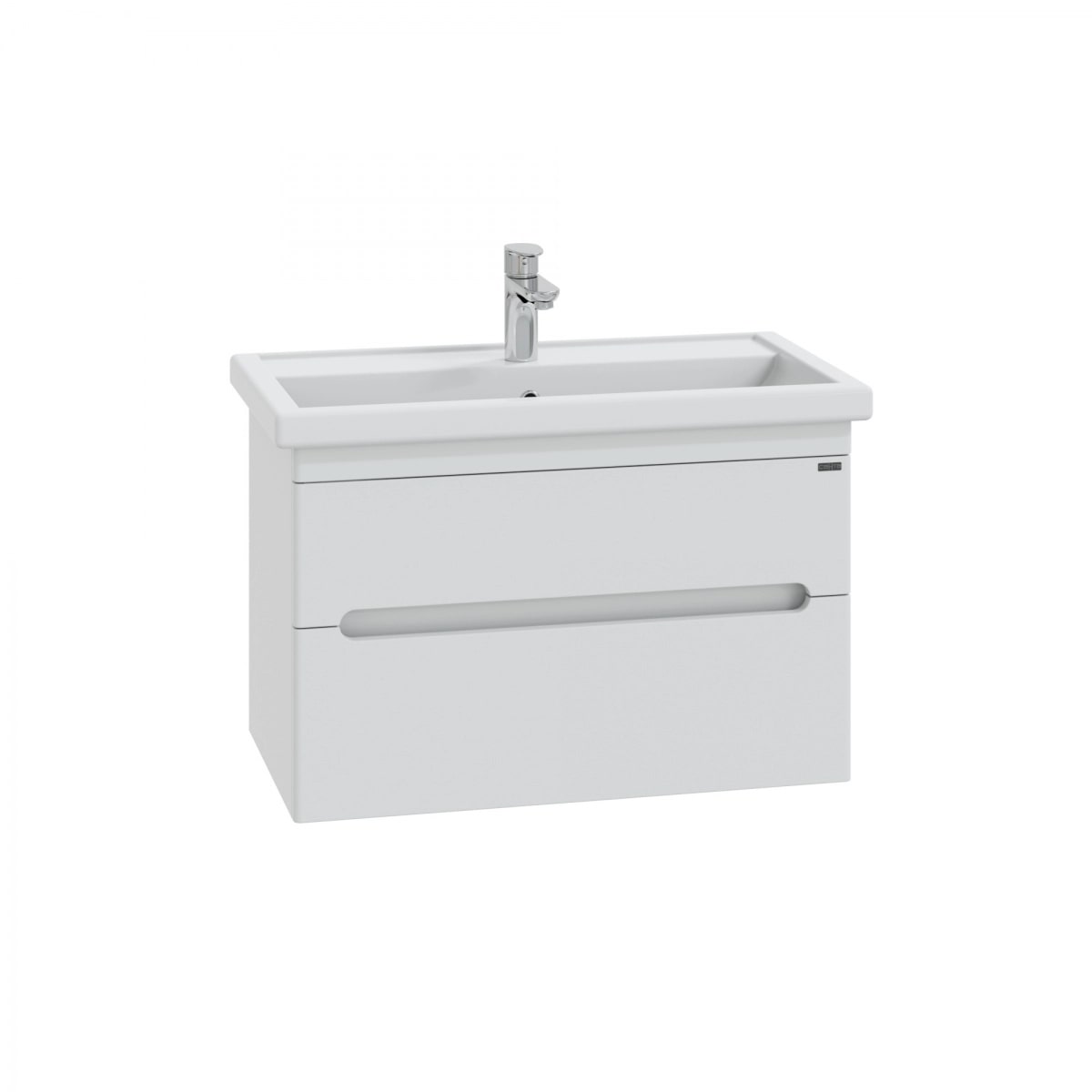 Тумба Санта Лондон 70 под раковину Фостер, подвесная, с ящиками, цвет белый - фото 1