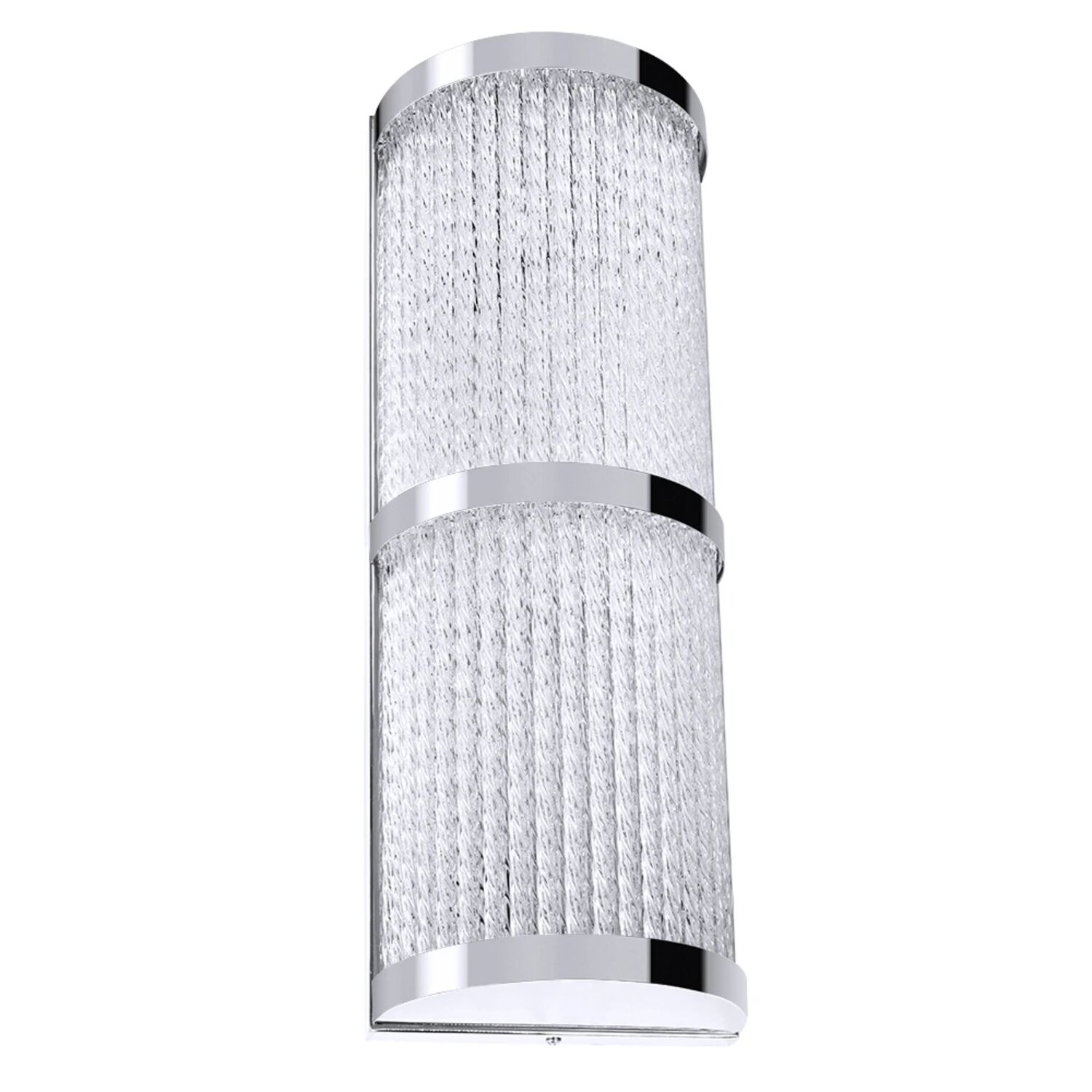 Настенный светильник Arte Lamp Albali A1063AP-2CC, арматура хром, плафон стекло прозрачное