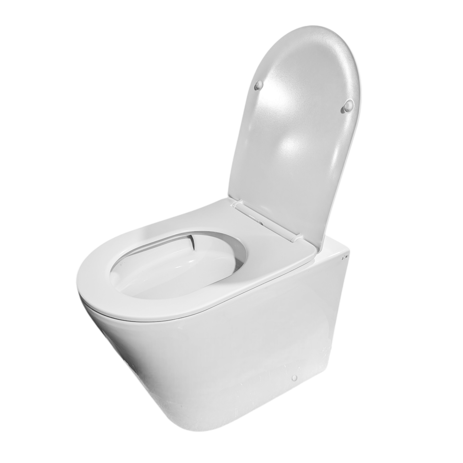 Унитаз JOKI Herba T JK0153033 приставной, безободковый, смыв Торнадо, с сиденьем микролифт, цвет белый