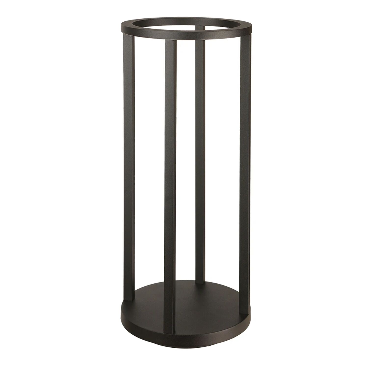 Ландшафтный светильник Arte Lamp Hassaleh A3370PA-1BK, арматура черный, плафон алюминий черный