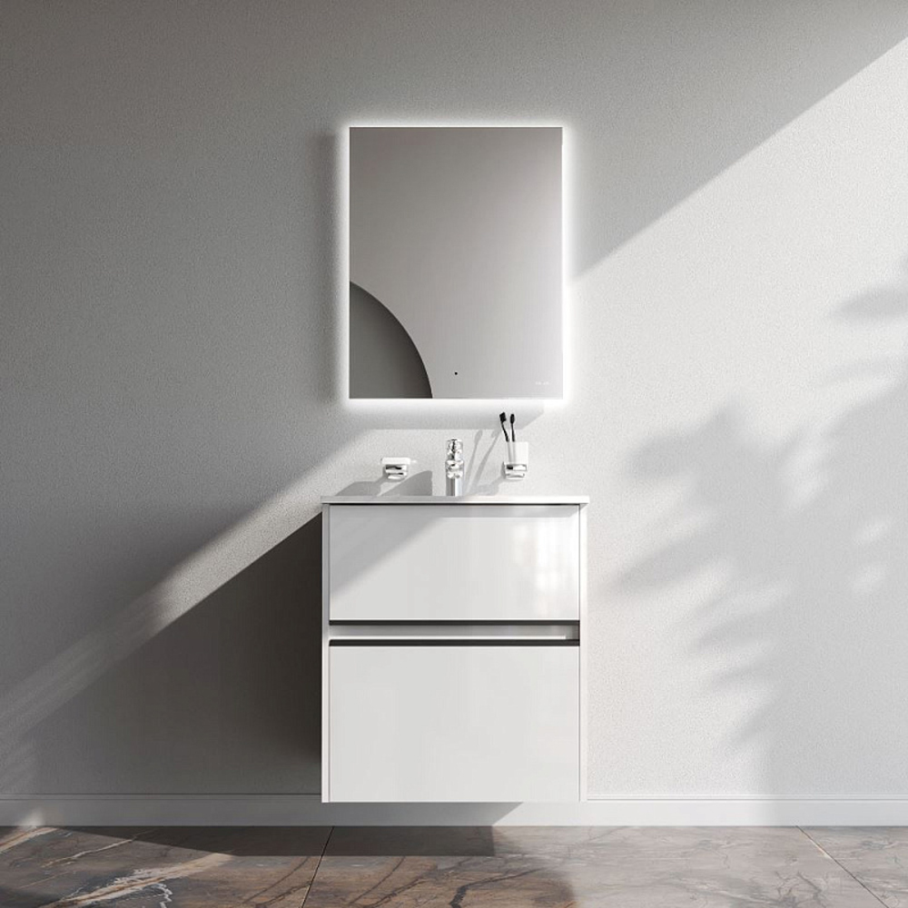 Мебель для ванной AM.PM Sense 60 подвесная/напольная, цвет белый глянец