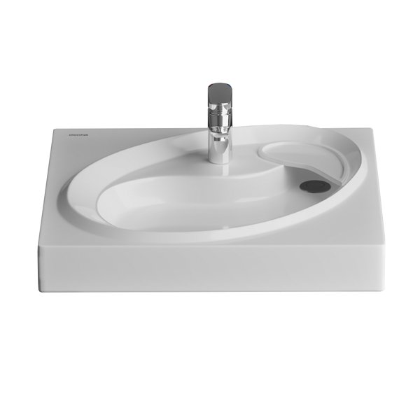 Раковина Grossman Alvaro 1606001 под стиральную машину, 60x60 см, цвет белый
