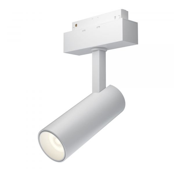 Трековый светильник Maytoni Technical Focus Led TR019-2-10W4K-W, арматура белая, плафон металл белый