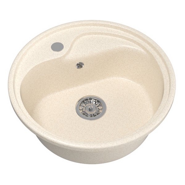 Кухонная мойка Mixline ML-GM10-328 44x44, цвет бежевый