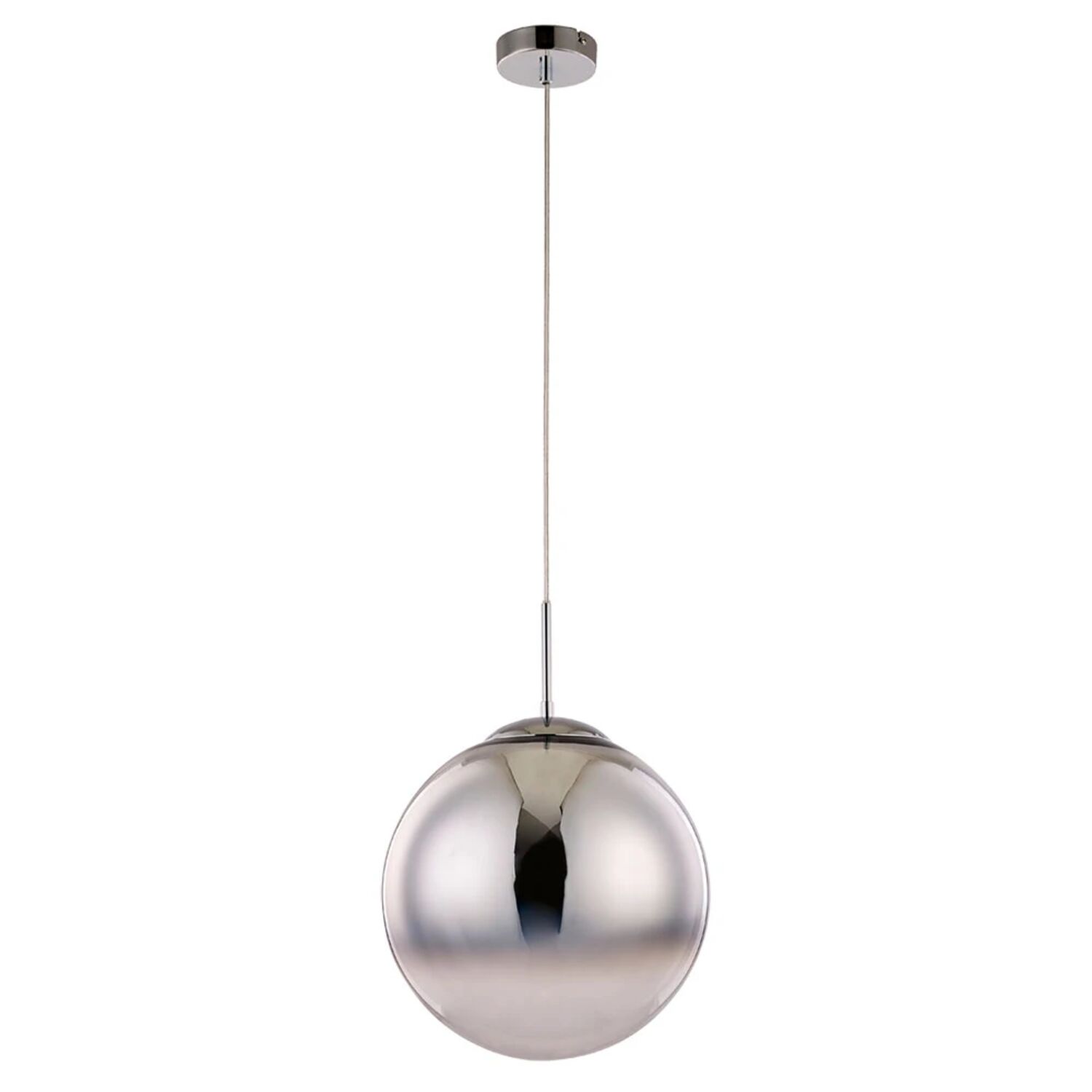 Подвесной светильник Arte Lamp Jupiter Chrome A7963SP-1CC, арматура хром, плафон стекло прозрачное / хром