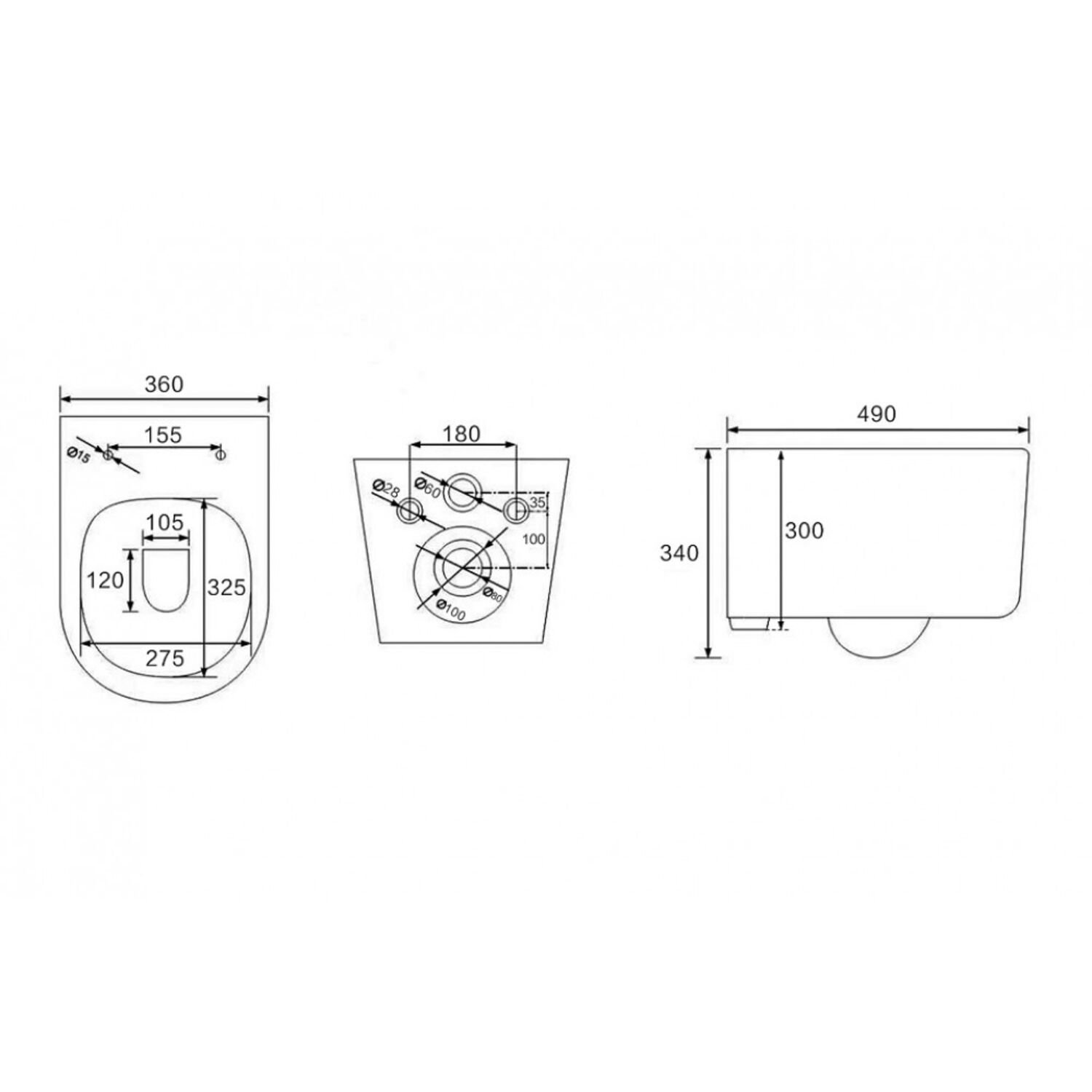 Комплект Berges 043237 унитаза Ventas Rimless с сиденьем микролифт и инсталляции Novum 525 с кнопкой L3 хром глянцевый