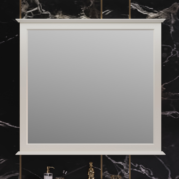 Зеркало Опадирис Кантара 105x95, цвет слоновая кость