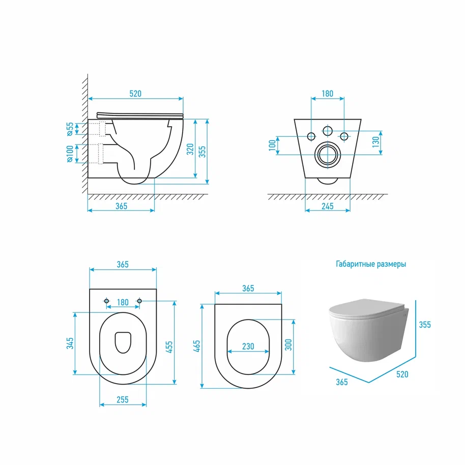 Комплект: Инсталляция JK03351+Кнопка JK007551 золото+Stella XL T JK5751037 белый унитаз, смыв торнадо