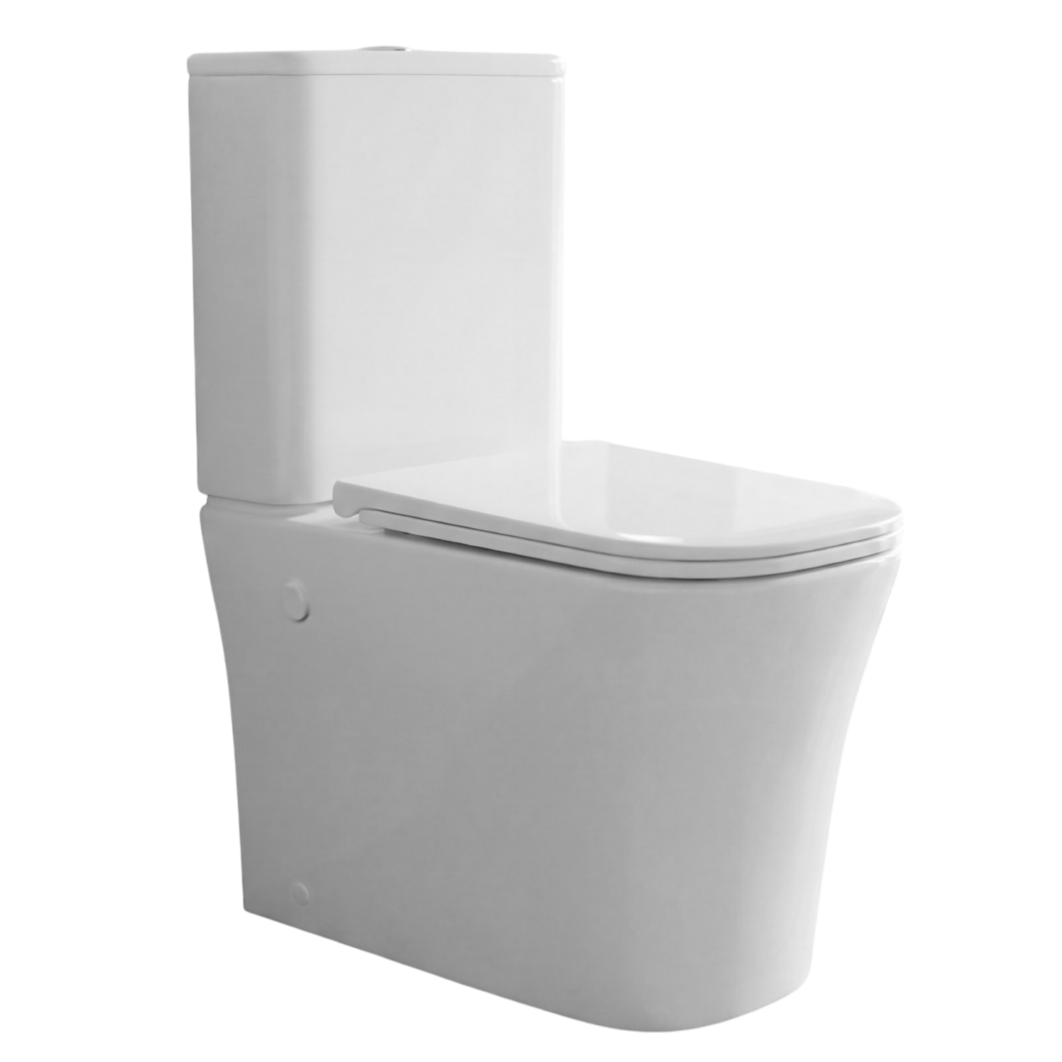 Унитаз JOKI Rise JK3092026 напольный, безободковый, смыв Торнадо, с сиденьем микролифт, цвет белый