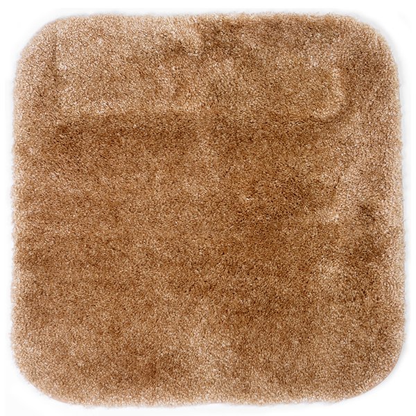 Коврик WasserKRAFT Wern BM-2514 Hazelnut для ванной, 57x55 см, цвет бежевый