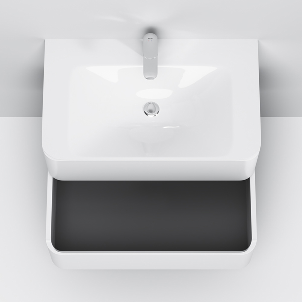 Тумба под раковину AM.PM Sensation 80, цвет белый глянец - фото 1