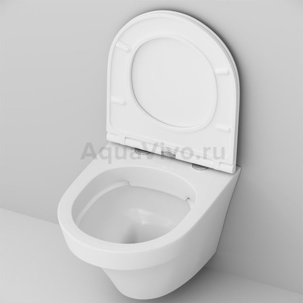 Комплект AM.PM IS450A38.501700 унитаза Inspire FlashClean с сиденьем микролифт и инсталляции c черной кнопкой