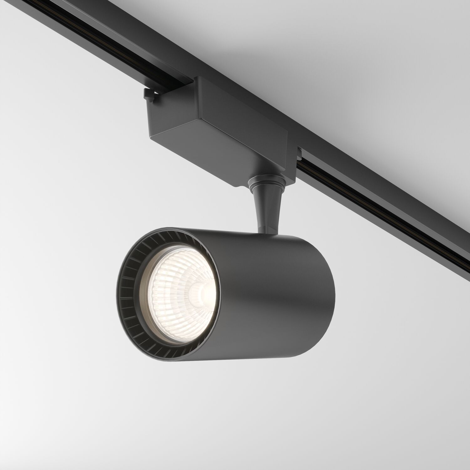 Трековый светильник Maytoni Vuoro TR003-1-30W4K-B, арматура черная   