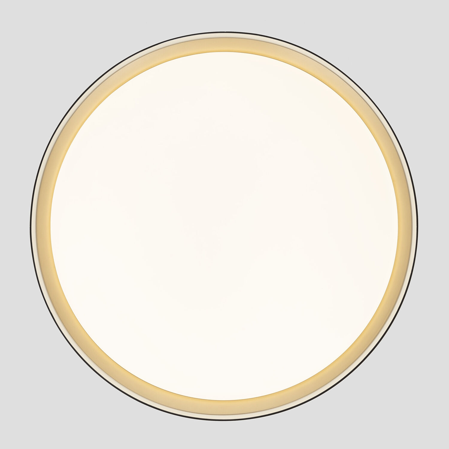 Потолочный светильник Citilux Boss CL751451G, арматура белая, плафоны полимер черный / золото - фото 1