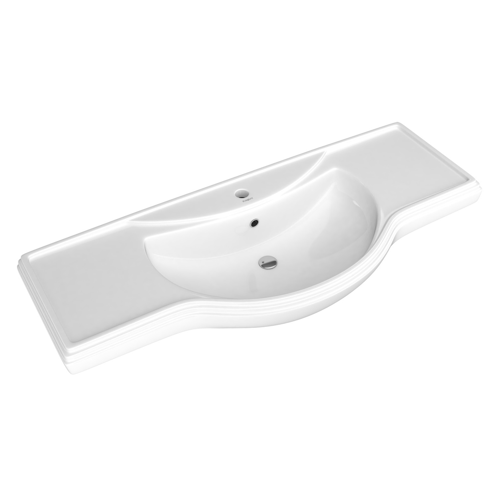 Мебель для ванной Corozo Классика 120, цвет белый - фото 1