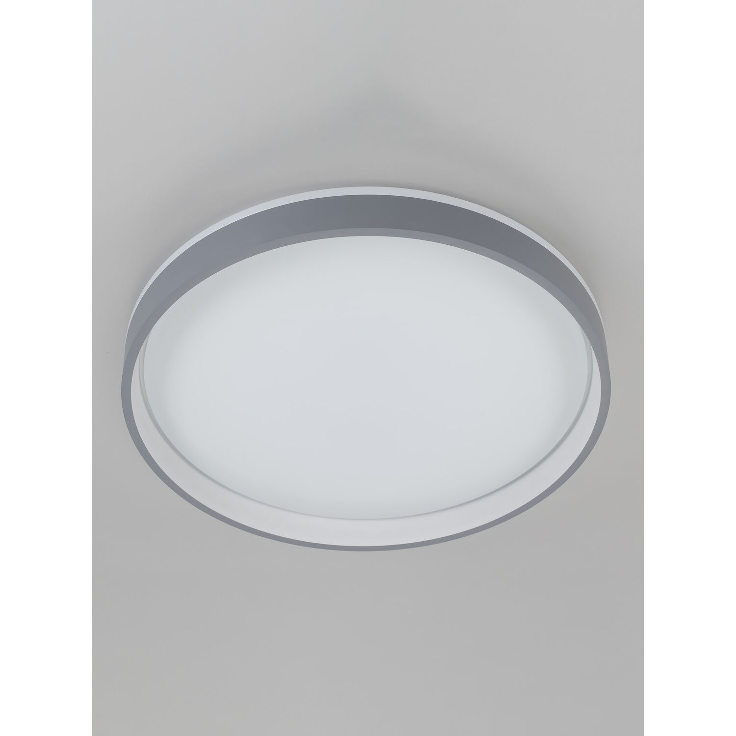 Потолочный светильник Citilux Enzo CL753453G, арматура белая, плафоны полимер белый / серый - фото 1