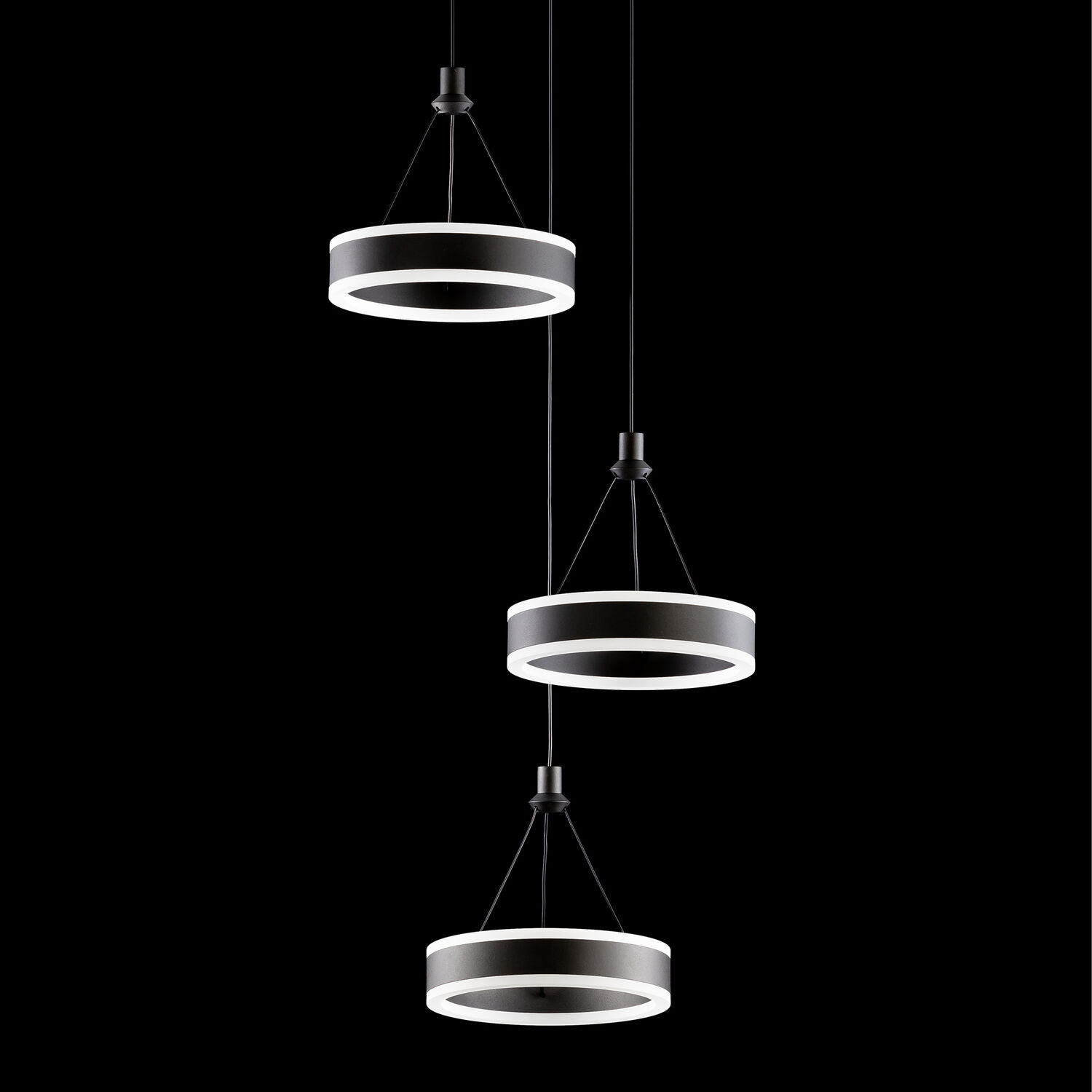 Подвесной светильник Citilux Дуэт CL719031, арматура черная - фото 1