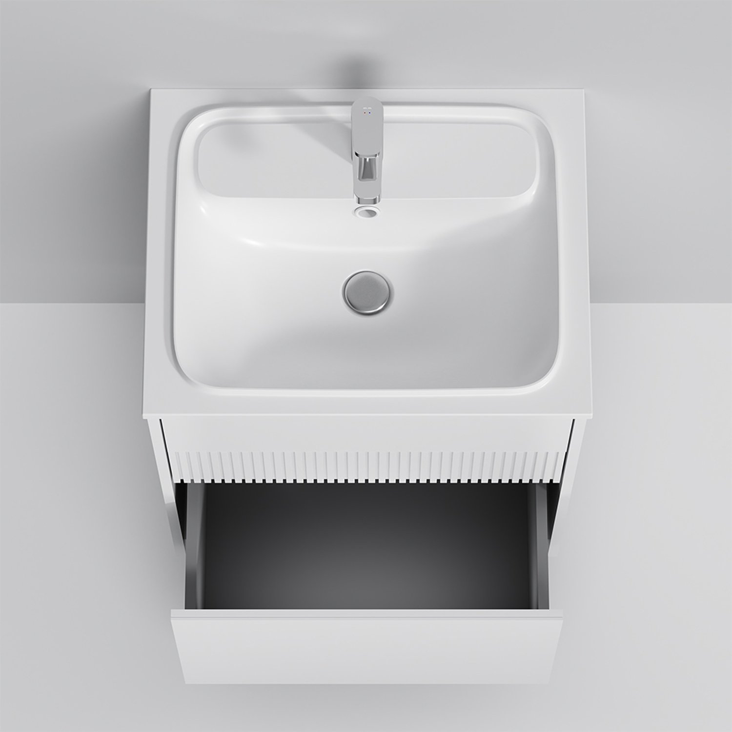 Тумба под раковину AM.PM Func 60, цвет белый матовый - фото 1