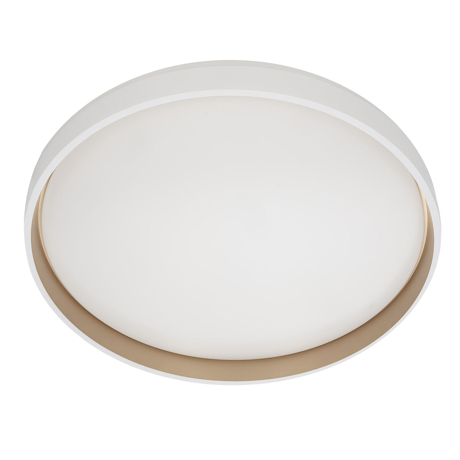 Потолочный светильник Citilux Enzo CL753510G, арматура белая, плафоны полимер белый / золото - фото 1