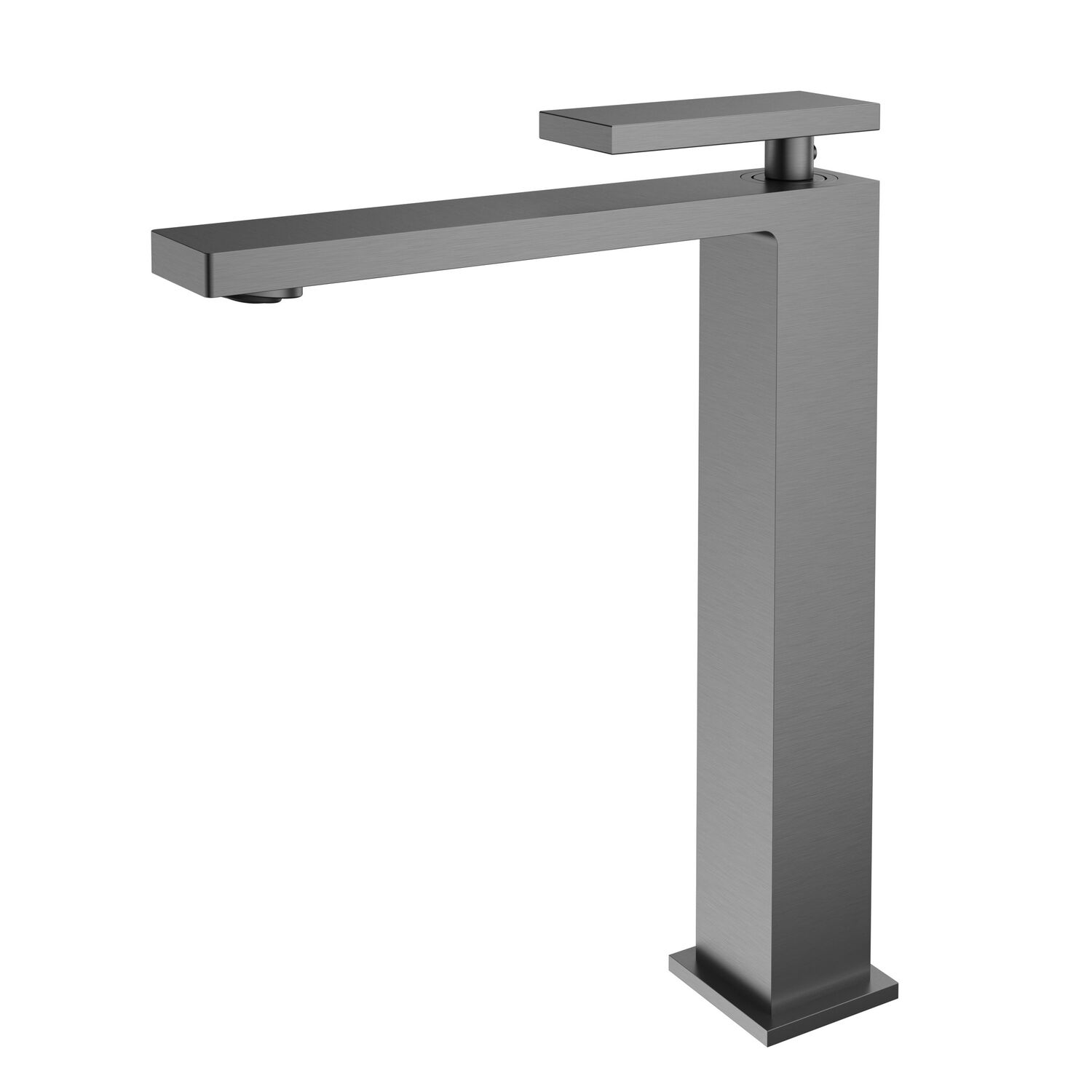 Смеситель Vincea Dice VBF-2DS2GM для раковины, цвет вороненая сталь