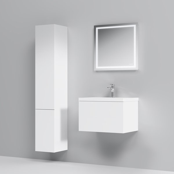 Мебель для ванной AM.PM Gem 60 подвесная, 1 ящик, цвет белый глянец