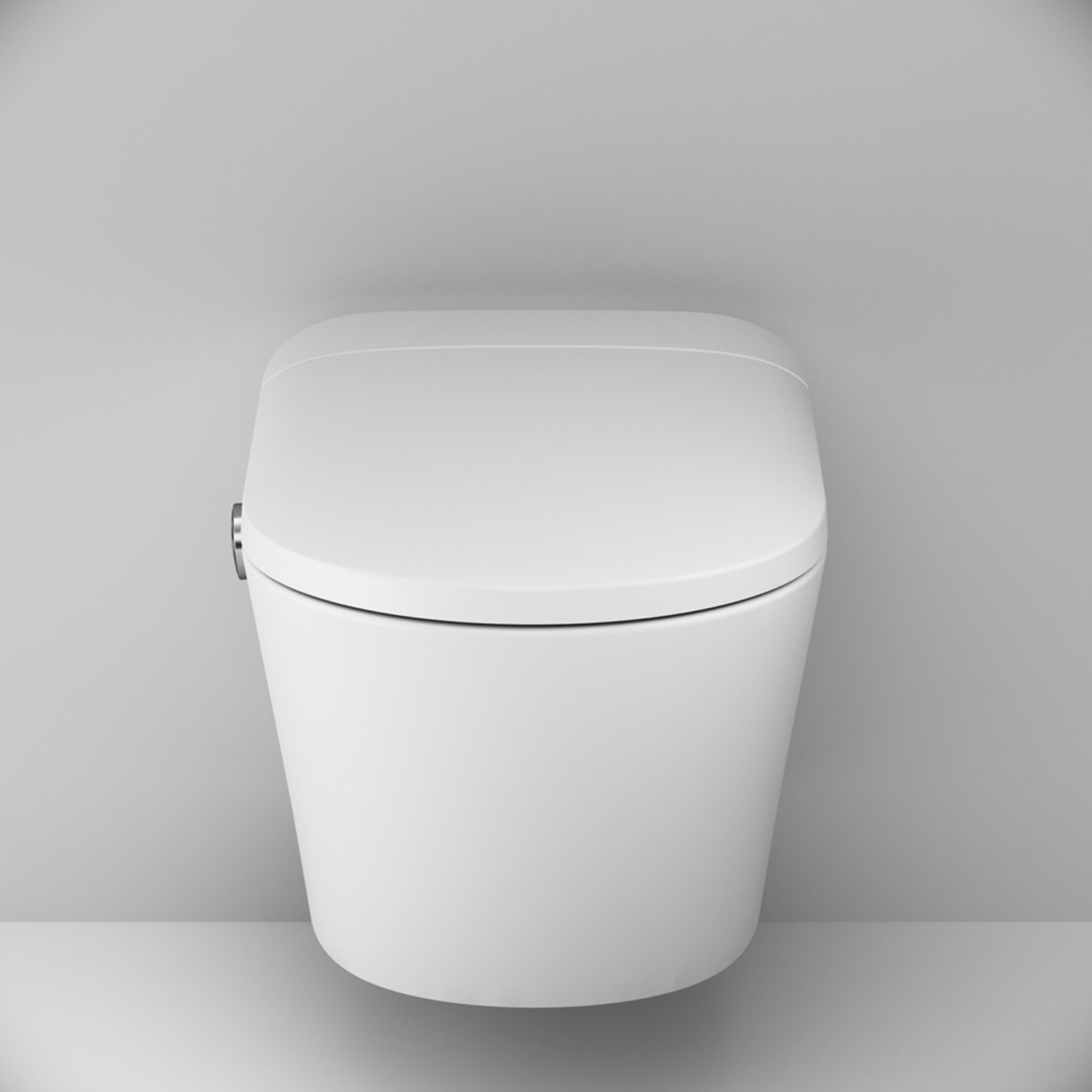Унитаз AM.PM Sensation CCC301700SC подвесной, безободковый, с интегрированным электронным биде TouchReel, цвет белый - фото 1