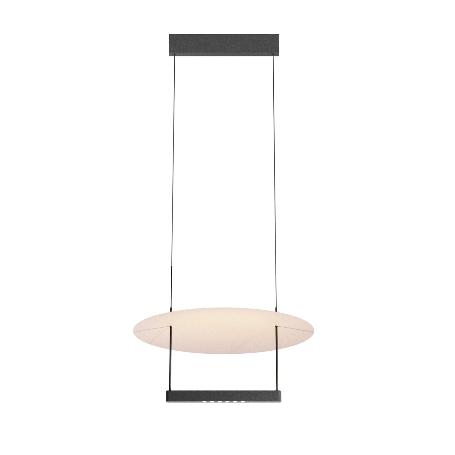 Подвесной светильник Maytoni Ambience MOD280PL-L23B3K1, арматура черная, плафон металл белый