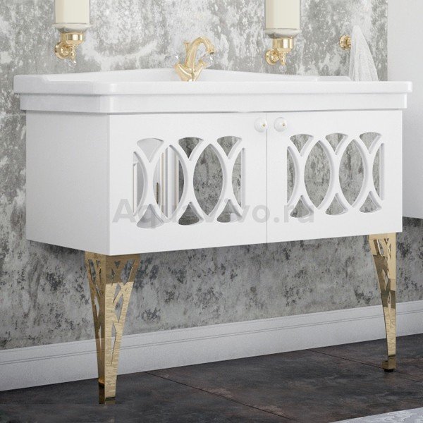 Мебель для ванной Corozo Таормина 105, цвет белый